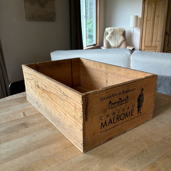 Vintage French Wine Crate - Picture 4 of 11